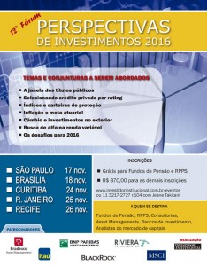 Forum Investidor Institucional