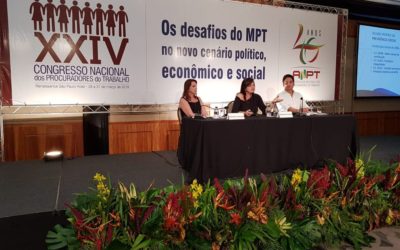 JUSPREV participa do XXIV Congresso Nacional dos Procuradores do Trabalho