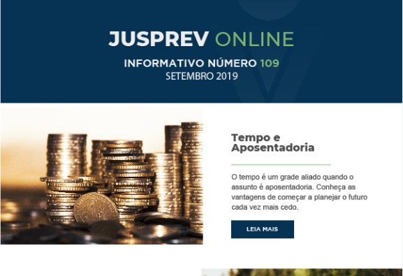 Confira o informativo JUSPREV Online