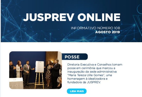 Confira o JUSPREV Online, com novidades da sua previdência