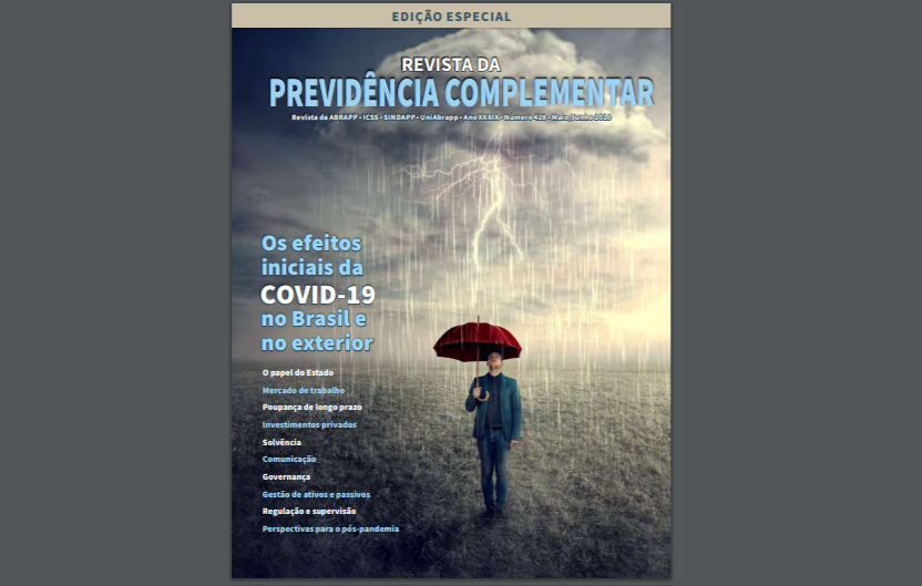 Revista da Abrapp aborda os efeitos da Covid-19 no Brasil e no Exterior