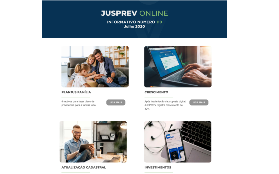 Confira o JUSPREV Online do mês de julho