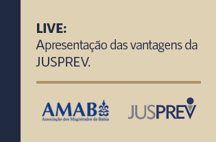 AMAB e JUSPREV realizam live para associados(as).