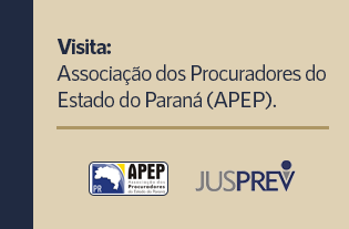 JUSPREV visita a sede da APEP, em Curitiba.