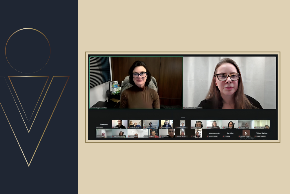 Associados da AMPERN participam de live sobre previdência complementar.