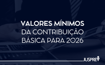 Confira o novo valor mínimo de contribuição básica para 2026.