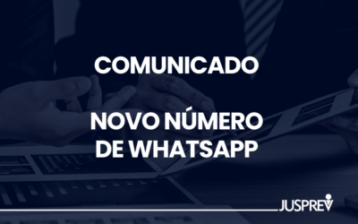 COMUNICADO – NOVO NÚMERO DE WHATSAPP.