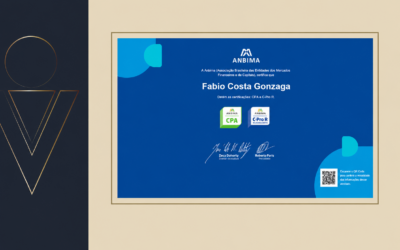 Conselheiro Fiscal recebe novas certificações CPA e C-Pro R da ANBIMA.